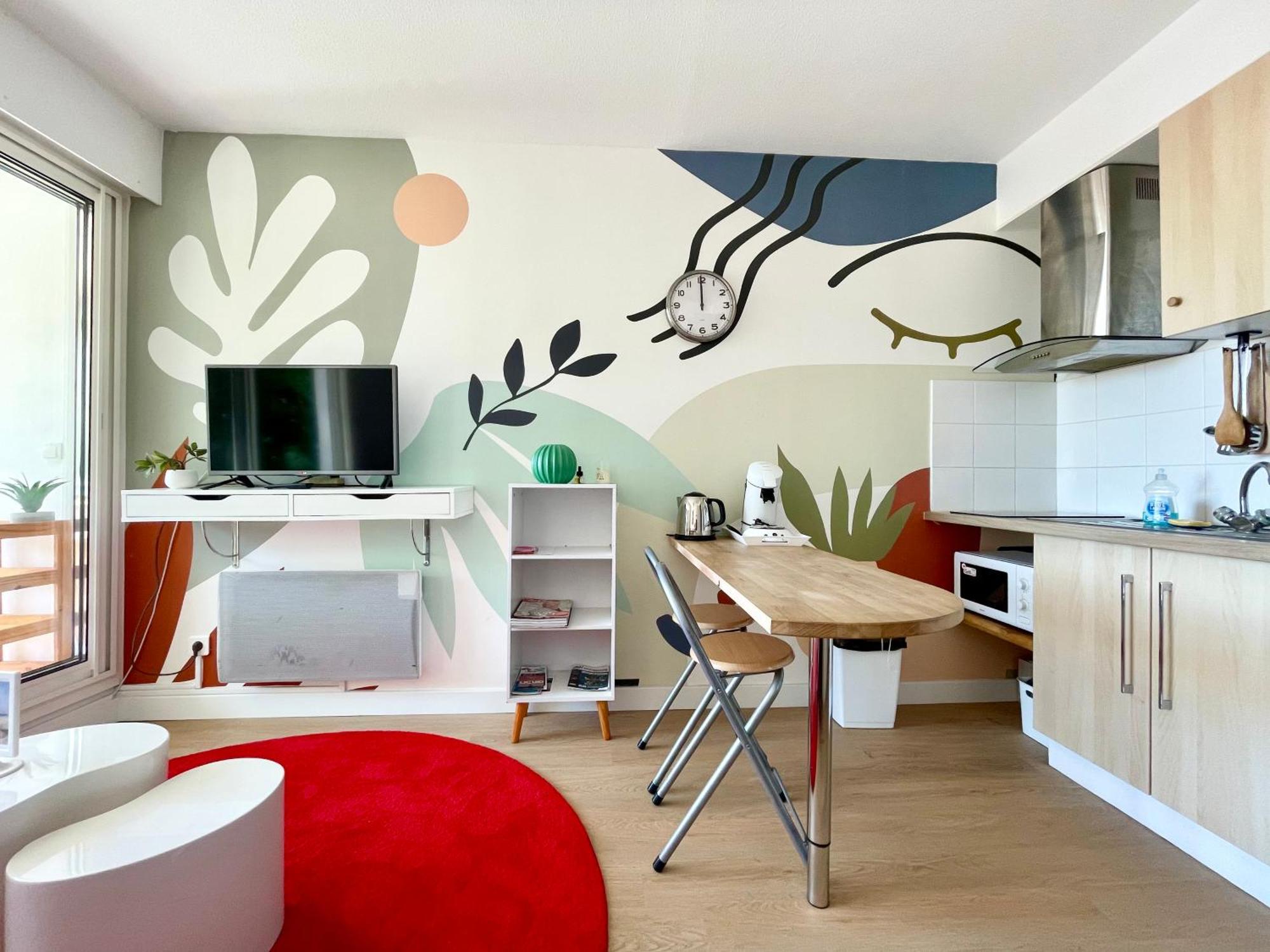 Studio Vue Mer Quartier Des Quilles سُت المظهر الخارجي الصورة